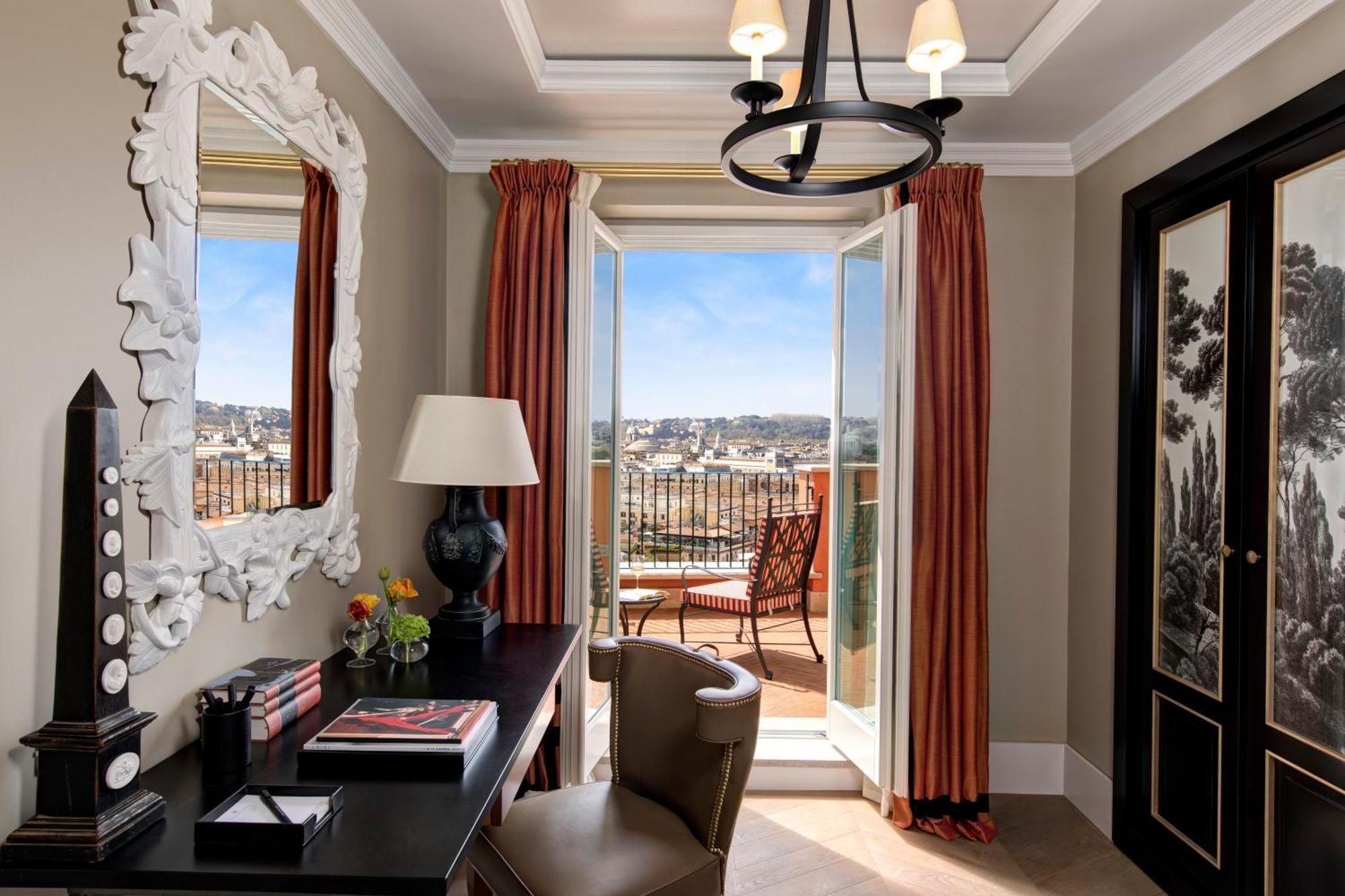 Rocco Forte Hotel De La Ville โรม ภายนอก รูปภาพ